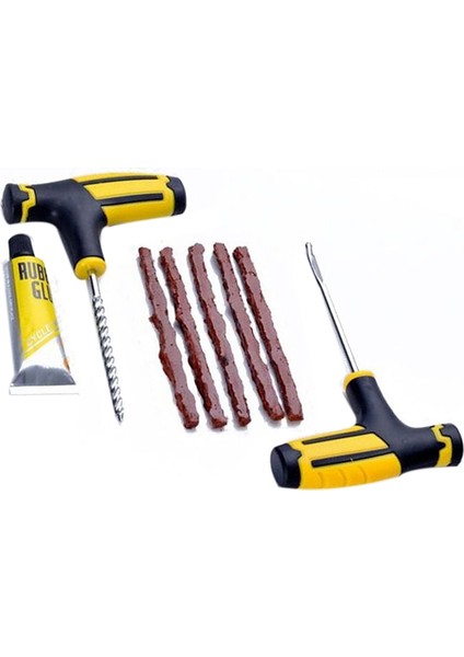 Tubeless Acil Kamyon Için 8 Adet / Takım Araba Lastiği Tamir Aletler Takımı (Yurt Dışından) indirimleri