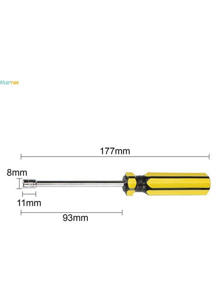 Altıgen Somun Sürücü Altıgen Tornavida Hassas Tornavida Somun Sürücü Altıgen Dıy Ağaç Işleme Parçaları Için Profesyonel Tornavida, 5.5mm (Yurt Dışından) fırsatları