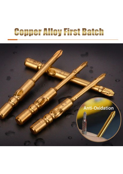 10 Adet 40MM 2.5xph1 Çapraz Tornavida Bit Manyetik Altıgen Çapraz Kafa Elektrikli Tornavida Bit (Yurt Dışından) fiyatları