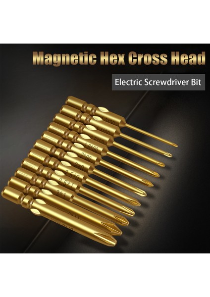10 Adet 40MM 2.5xph1 Çapraz Tornavida Bit Manyetik Altıgen Çapraz Kafa Elektrikli Tornavida Bit (Yurt Dışından) fırsatları