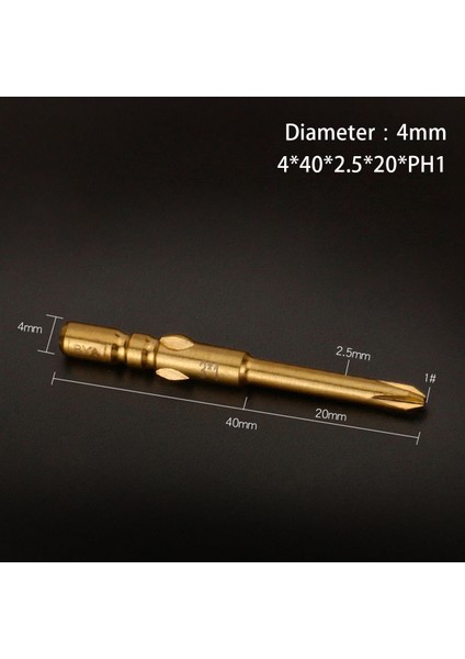 10 Adet 40MM 2.5xph1 Çapraz Tornavida Bit Manyetik Altıgen Çapraz Kafa Elektrikli Tornavida Bit (Yurt Dışından) indirimleri