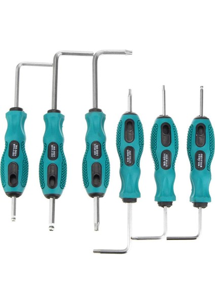 Bradoo-Penggong 0621 Tornavidalar Hassas Tornavida Seti Altıgen Anahtar Tornavida Aletleri (Yurt Dışından)