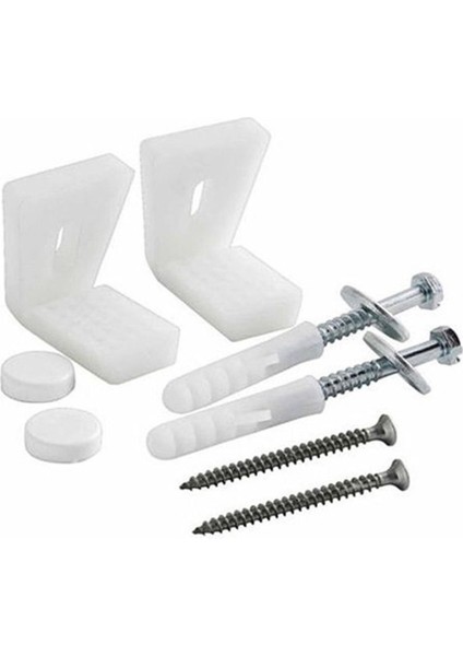 Twexqny-Banyo Açılı Zemin Wc Klozet Bide Veya Yarı Ayak Sabitleme Takımı Cıvataları (Yurt Dışından)