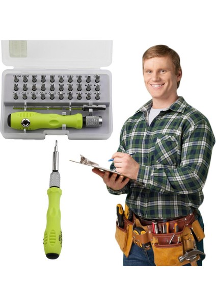 32'si 1 Arada Çok Amaçlı Hassas Tornavida Sökme Elektronik Onarım Aracı Gümüş (Yurt Dışından) modelleri