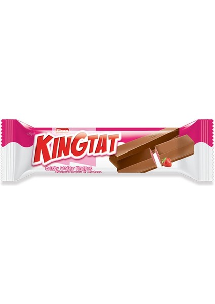 King Tat Çilekli 18 gr x 24 Adet (1 Kutu)