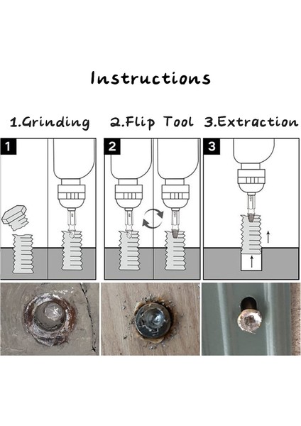 Hasarlı Vida Çıkarıcı Kiti Soyulmuş Vida Çıkarıcı Kiti Soyulmuş Dıy El Aletleri Alet Koca Için Hediyeler Kırık Cıvata Çıkarıcı (Yurt Dışından) modelleri