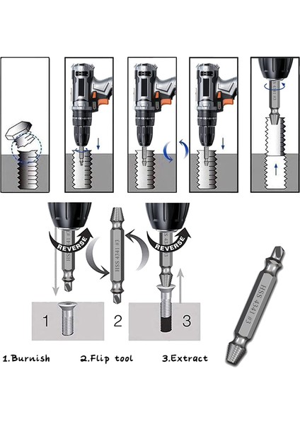 Hasarlı Vida Çıkarıcı Kiti Soyulmuş Vida Çıkarıcı Kiti Soyulmuş Dıy El Aletleri Alet Koca Için Hediyeler Kırık Cıvata Çıkarıcı (Yurt Dışından) indirimleri