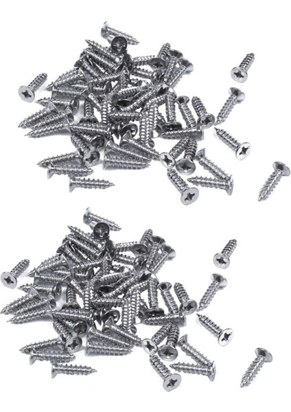 Paslanmaz Çelik Düz Başlı Phillips Başlı Vida 12MM x 3mm 120 Adet (Yurt Dışından)