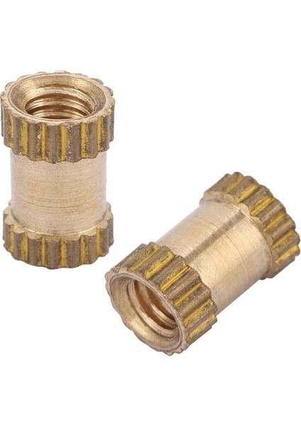 Bradoo-50 Adet Dişi Dişli Tırtıllı Somun Yuvarlak Enjeksiyon Kalıplama Pirinç Dişli Ekleme Gömme Somun Çeşitleri Kiti (Yurt Dışından) modelleri