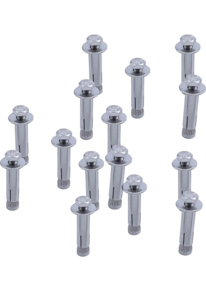 M6X40MM Onarım Parçası Altıgen Başlı Kol Genişletme Cıvatası Ankraj Vidaları 15 Adet (Yurt Dışından)