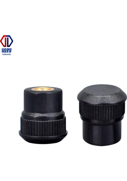 16 # Plastik Kafa Uzatılmış Yuvarlak Somun 4mm Yuvarlak Başlı El Vida Somunu Plastik Saplı Gül Saplı Vida Somunu M4M5M6 (Yurt Dışından)