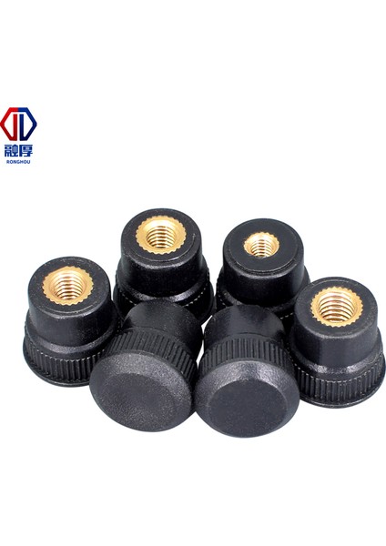 16 # Plastik Kafa Uzatılmış Yuvarlak Somun 4mm Yuvarlak Başlı El Vida Somunu Plastik Saplı Gül Saplı Vida Somunu M4M5M6 (Yurt Dışından) fiyatları