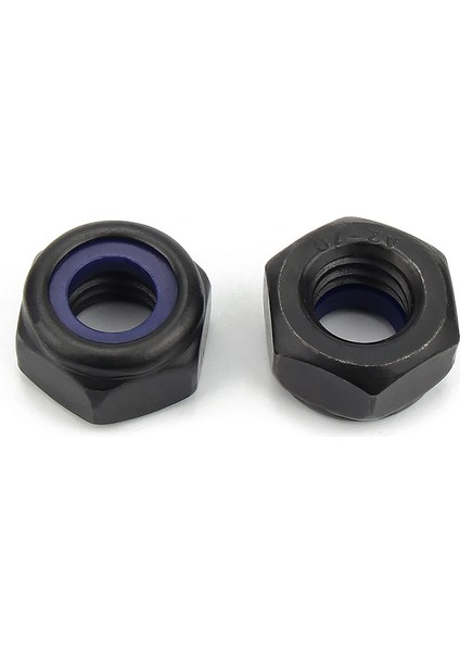 Gevşek Olmayan Kendinden Kilitli Somun Siyah 304 Paslanmaz Çelik Naylon Kaymaz Kilitleme Altıgen Vidalı Kapak M3M4M5M6M8M10 (Yurt Dışından) fırsatları