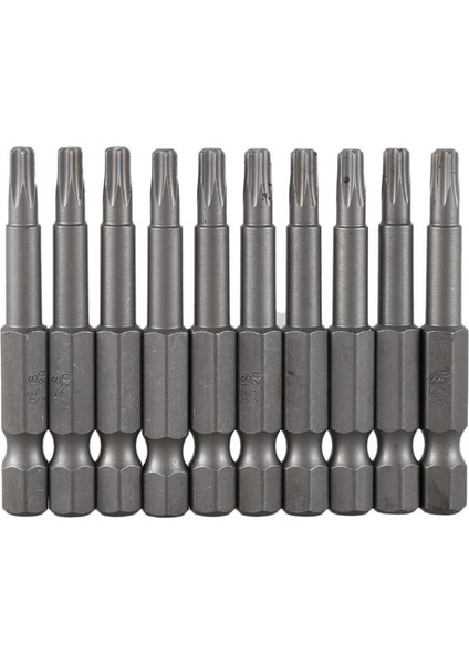 6.3mm Altıgen Şaft 4mm T20 Manyetik Uçlu Torx Tornavida Uçları 10 Adet (Yurt Dışından) fiyatları