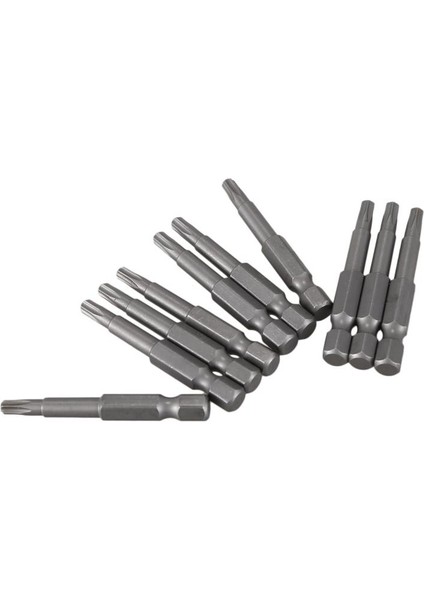 6.3mm Altıgen Şaft 4mm T20 Manyetik Uçlu Torx Tornavida Uçları 10 Adet (Yurt Dışından) modelleri
