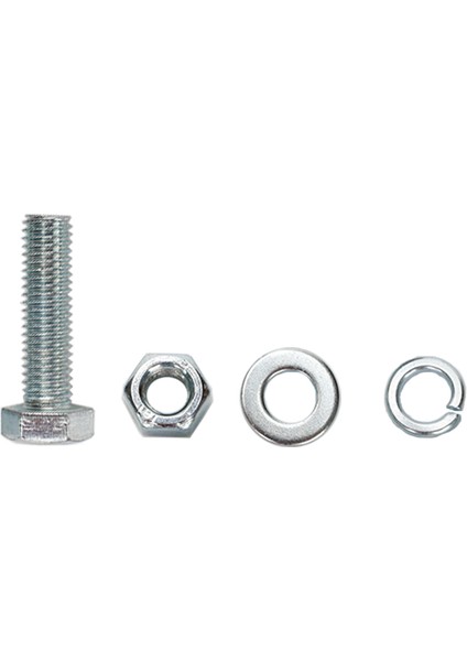 4.8 Sınıf Galvanizli Dış Altıgen Vida Somunu Conta Kombinasyon Seti Aksesuarları Daquan Cıvata Vidası M6M8M1012 (Yurt Dışından) fırsatları