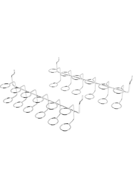 Adet Tornavida Tutucu Pegboard Çok Amaçlı Alet Tutucu Aksesuar Pegboard Aksesuarları Pegboard Için Çok Halkalı Takım Tutucu (Yurt Dışından)