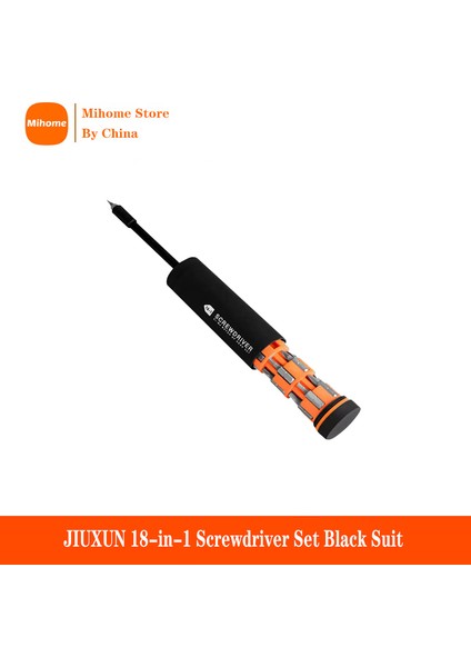Mihome Jıuxun 18-In-1 Tornavida Seti Siyah Takım Elbise 18 Ince Toplu Tekerlek Depolama Tasarımı Bir Üst Tornavida Aracı Set (Yurt Dışından) fiyatları