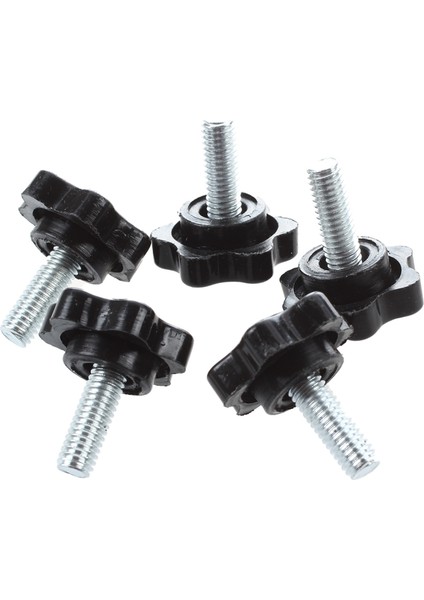 15 Adet M6 x 15MM Erkek Dişli 25MM Altıgen Başlıklı Sıkma Topuzu Siyah (Yurt Dışından) fırsatları