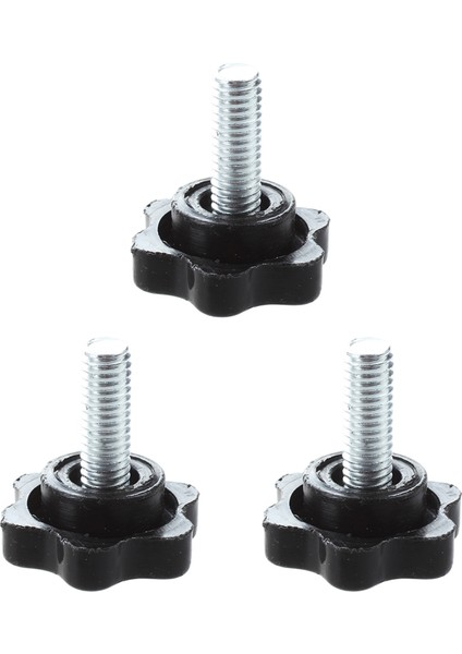 15 Adet M6 x 15MM Erkek Dişli 25MM Altıgen Başlıklı Sıkma Topuzu Siyah (Yurt Dışından) indirimleri