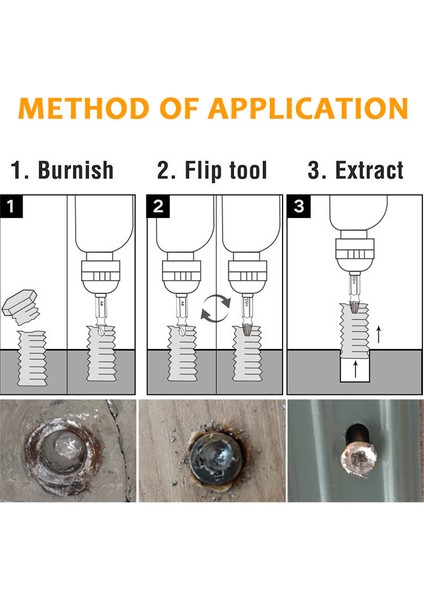 Guangdong Spirit Adet Hasarlı Vida Çıkarıcı Hızlandırma Matkap Uçları Alet Seti Kırık Cıvata Sökücü Iyi Etki ve Kullanımı Kolay (Yurt Dışından)