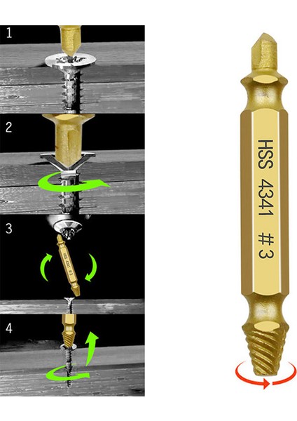 6 Adet Hasarlı Vida Çıkarıcı Matkap Ucu Seti Kırık Vida Cıvata Sökücü Podazz Çıkarın (Yurt Dışından) fırsatları