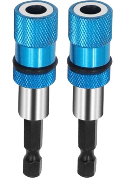 Lkpcıgcxm 2 Adet 1/4 Hex Shank Elektrikli Matkap Manyetik Tornavida Bit Tutucu Aracı Manyetizma Sınırı Ayarlanabilir Uzatma Çubuğu (Yurt Dışından)