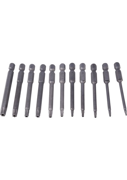 11 Adet 75MM Manyetik S2 Çelik Tornavida Uçları Hex Torx Kafa (Yurt Dışından) fırsatları