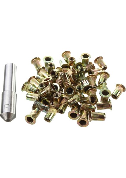 51 Adet Aksesuar: 50 Adet M4 Düz Başlı Perçin Somunu ve 1 Adet Taşlama Diski Tekerlek Taşlama Elmas Dresser Soyunma Kalem Aracı (Yurt Dışından) fırsatları