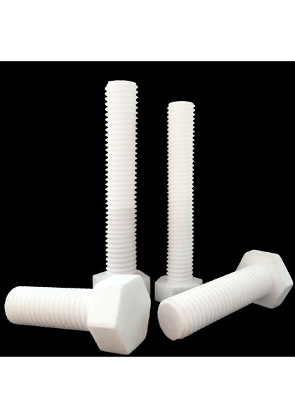 Alümina Zirkonyum Seramik Vida Izolasyonu Korozyon Önleyici Yüksek Sıcaklığa Dayanıklı Somun Cıvata/adet M2M2.3M3M3.5M4M5 (Yurt Dışından)