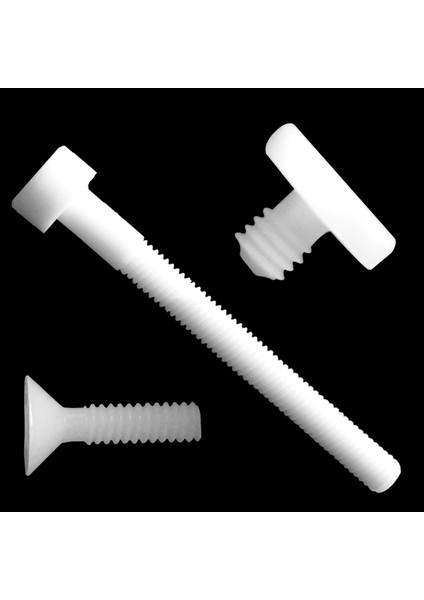 Alümina Zirkonyum Seramik Vida Izolasyonu Korozyon Önleyici Yüksek Sıcaklığa Dayanıklı Somun Cıvata/adet M2M2.3M3M3.5M4M5 (Yurt Dışından) modelleri