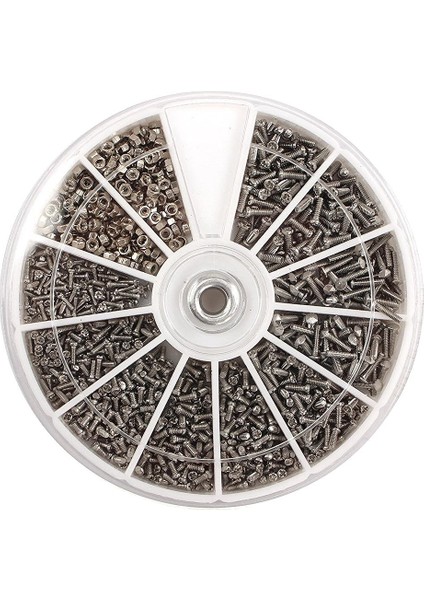 Pc Gözlük Cep Telefonu Için 1000 Adet Paslanmaz Çelik Vida Seti Makine Vidaları Çeşitleri - Intl (Yurt Dışından) fiyatları