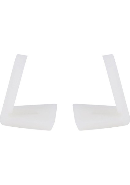 Tipi Ankraj Vidası Bağlantı Parçaları-2 Set * L Tipi Tuvalet Ayağı Montaj Vidaları-Gümüş (Yurt Dışından)