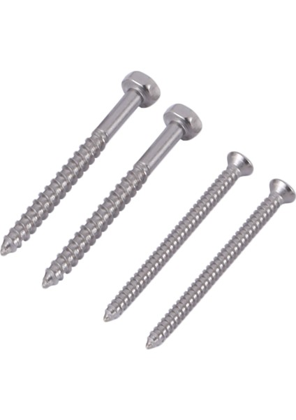 Tipi Ankraj Vidası Bağlantı Parçaları-2 Set * L Tipi Tuvalet Ayağı Montaj Vidaları-Gümüş (Yurt Dışından) fiyatları