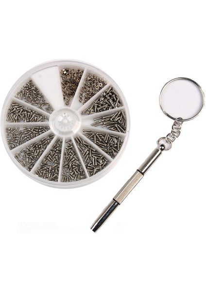 600 Adet/takım Küçük Paslanmaz Çelik Vidalar 12 Çeşit Elektronik Somun Çeşitleri + 1 Adet Tornavida Gözlük Tamir Aracı (Yurt Dışından) fırsatları