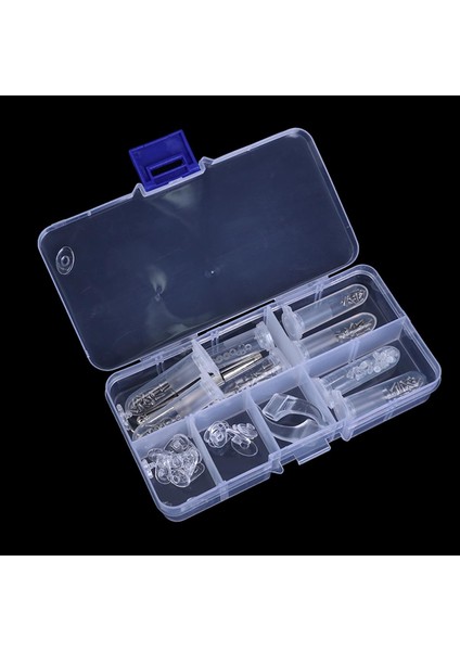 Gözlük Vidalı Burunluklar Silikon Kaymaz Kapak Silikon Burunluklar Seti (Yurt Dışından)