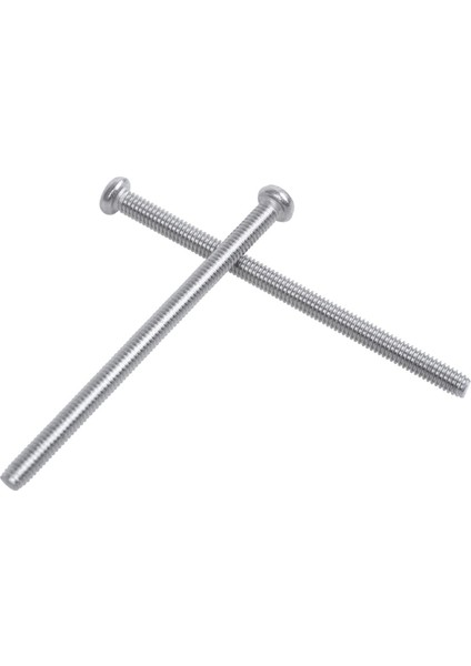 M2.5 x 40MM 304 Paslanmaz Çelik Phillips Yuvarlak Başlı Vidalar Cıvata 60 Adet (Yurt Dışından)