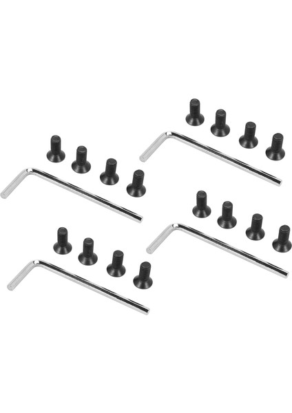 16 Adet Scooter Gidon Ön Çatal Tüp Vidaları Altıgen Saplı Yedek Parça Kitleri Xiaomi M365 Ninebot Es2 (Yurt Dışından) fırsatları