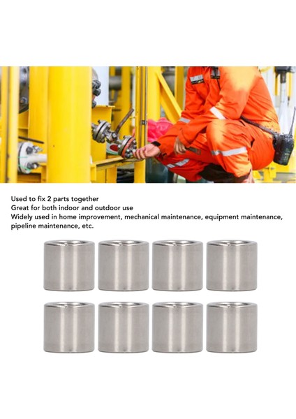 10 Adet Yuvarlak Bağlantı Somunu M10X1.5 14 L13MM Dişli Kol Çubuk Bağlantı Somunu (Yurt Dışından) fırsatları