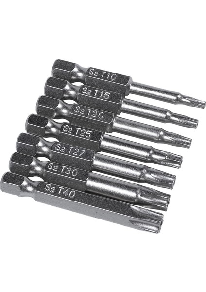 Bradoo-7 Adet Set Yıldız Bit Tornavida Matkap Uçları Tornavida Manyetik 1/4 Inç Hex Shank El Aletleri Beş Köşeli Yıldız Delik (Yurt Dışından) fiyatları