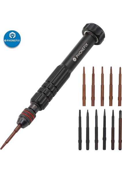 Hassas Tornavida Seti Manyetik Torx Çapraz Pentalobe Kafa Tornavida Ucu Bakım Araçları Iphone Cep Telefonu Için Açık Aracı (Yurt Dışından)