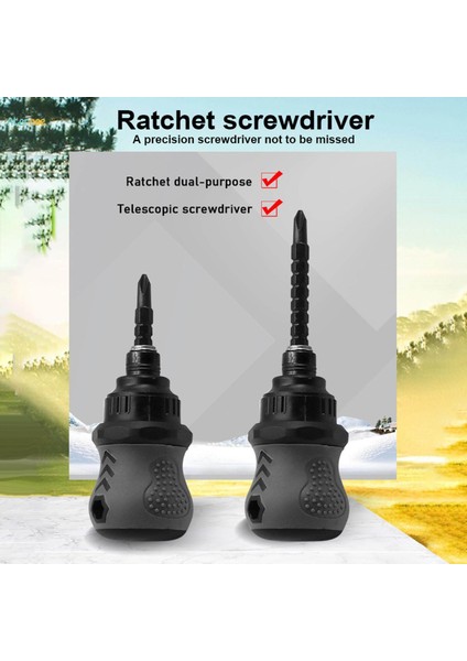 Küçük Cırcırlı Tornavida Yağa Dayanıklı Saplı Değiştirilebilir Tornavida (Yurt Dışından) fırsatları