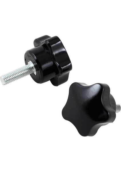 Zoroom 30 mm Yıldız Başlığı Çapı M6 x 20 mm Erkek Dişli Vidalı Tip Yıldız Topuz 4 Adet (Yurt Dışından) modelleri
