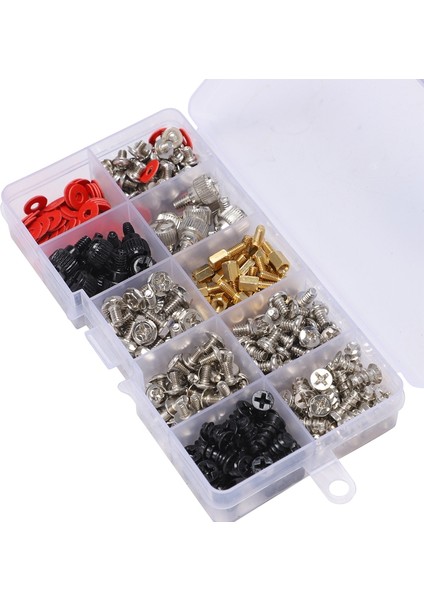 Namuny 360 Adet Kişisel Bilgisayar Vidası, Pc Kasa Vidaları, Sabit Disk Pc Kasa Anakart Fan Grafiği Için Anakart Zıtlaşmaları (Yurt Dışından) modelleri