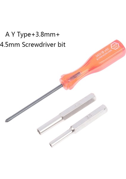 Snes Için Nes Için Nintend Için 3.8mm 4.5mm Üç Kanatlı Güvenlik Bit Tornavida (Yurt Dışından)