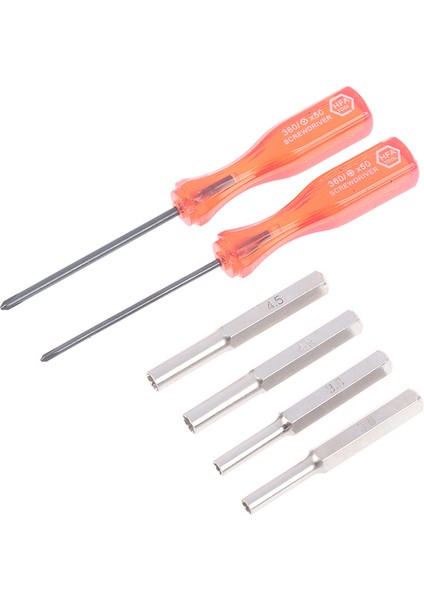 Snes Için Nes Için Nintend Için 3.8mm 4.5mm Üç Kanatlı Güvenlik Bit Tornavida (Yurt Dışından) modelleri