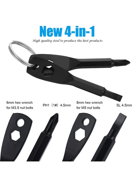 Takım Anahtarlık Tornavida Aletleri Siyah (Yurt Dışından) modelleri