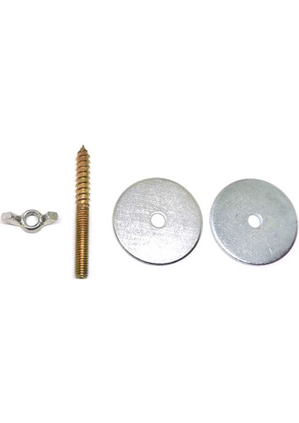 M4M5M6 Çift Başlı Diş Kendinden Kılavuzlu Kuş Kafesi Çinçilla Hamster Sıçrama Tahtası Istasyon Panosu Istasyon Direği Yetiştirme Kutusu Sabit Vida Somunu (Yurt Dışından) indirimleri