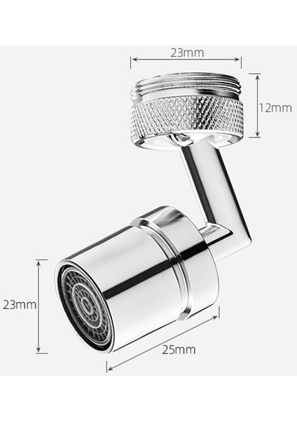 720 Derece Evrensel Sıçrama Filtresi Musluk Püskürtme Başlığı Musluk Genişletici Püskürtücü Jessica (Yurt Dışından) fırsatları