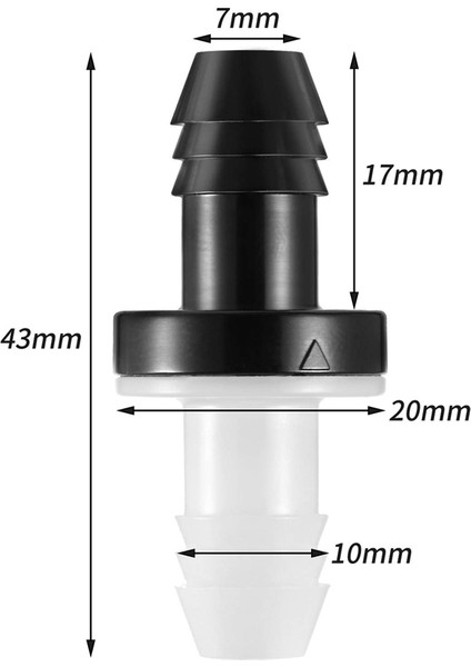 Adet Çek Valf 3/8 Inç 10 mm Abs Plug-In Çek Valf Yakıt Su Gaz Hava Tek Yönlü Çek Valf S Için (Yurt Dışından) fırsatları